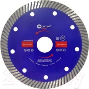 Изображение товара Отрезной диск алмазный Cutop Profi 65-18028