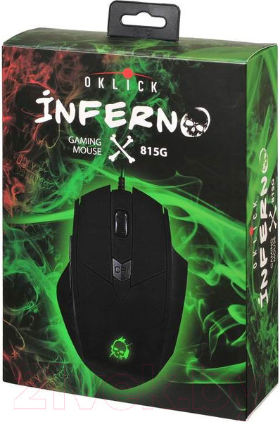 Изображение товара Мышь Оклик 815G Inferno (черный)