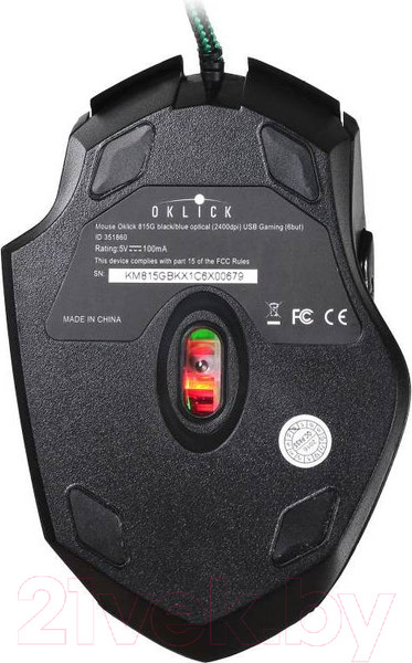 Изображение товара Мышь Оклик 815G Inferno (черный)