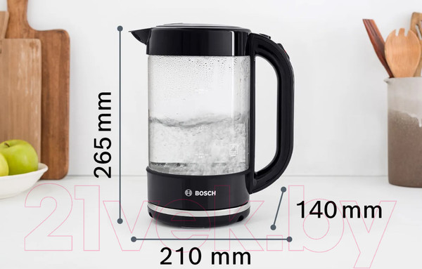 Изображение товара Электрочайник Bosch TWK70B03