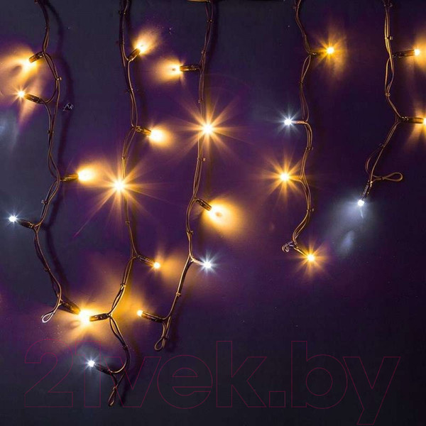 Изображение товара Светодиодная бахрома Neon-Night Айсикл 255-236 (4x0.6м, теплый белый)