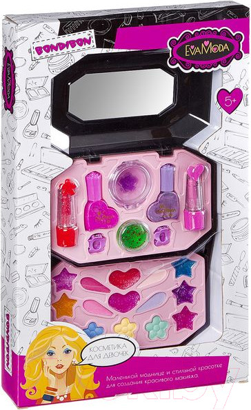 Изображение товара Набор детской декоративной косметики Bondibon Eva Moda ВВ2250
