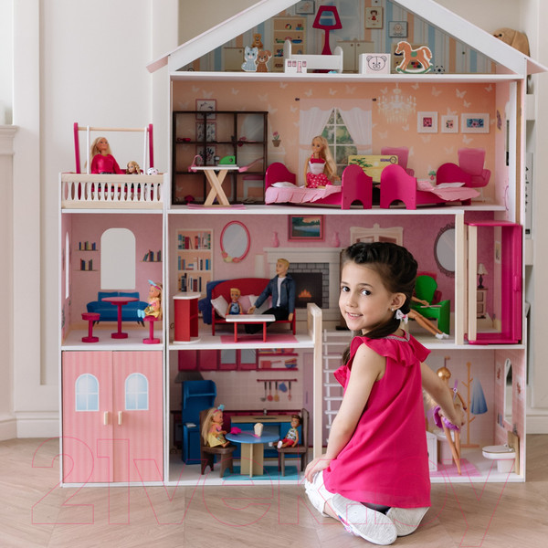 Изображение товара Кукольный домик Paremo Мечта / PD316-02