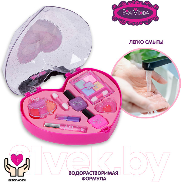 Изображение товара Набор детской декоративной косметики Bondibon Eva Moda ВВ3783