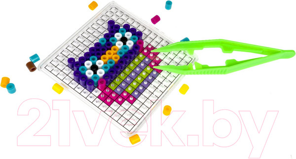 Изображение товара Развивающая игра Bondibon Термомозаика 2D. Животные и птички / ВВ3285