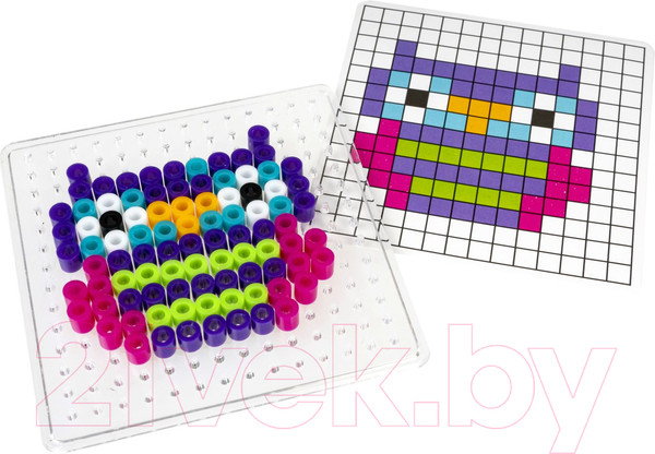 Изображение товара Развивающая игра Bondibon Термомозаика 2D. Животные и птички / ВВ3285