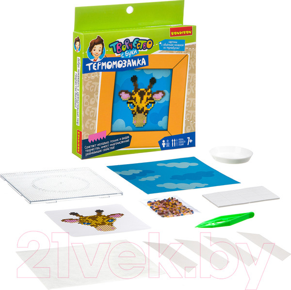 Изображение товара Развивающая игра Bondibon Картина с термомозаикой. Жираф / ВВ3288