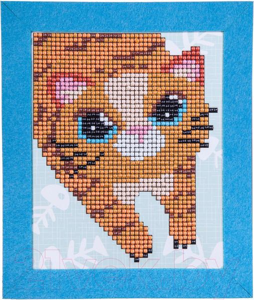 Изображение товара Набор алмазной вышивки Bondibon Картина Котейка / ВВ3345