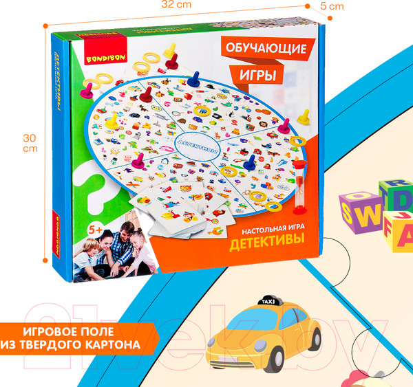 Изображение товара Настольная игра Bondibon Детективы / ВВ2409
