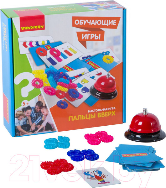 Изображение товара Настольная игра Bondibon Пальцы вверх / ВВ2413