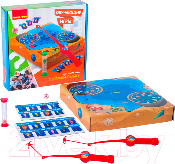 Изображение товара Настольная игра Bondibon Поймай рыбку / ВВ2414