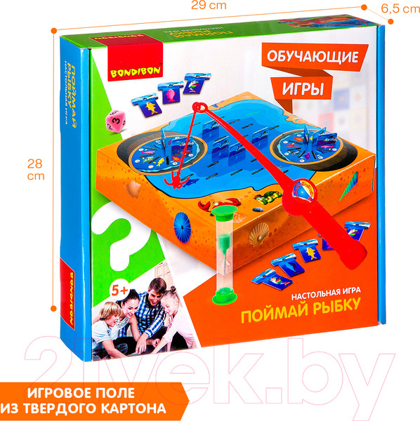 Изображение товара Настольная игра Bondibon Поймай рыбку / ВВ2414