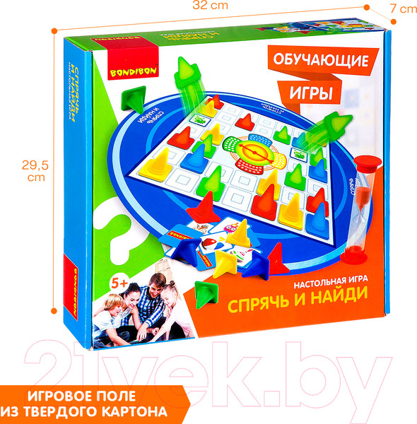 Изображение товара Настольная игра Bondibon Спрячь и найди / ВВ2415