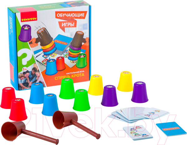 Изображение товара Настольная игра Bondibon Спрячь крота / ВВ2420