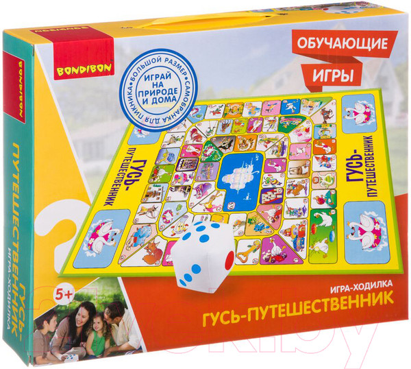 Изображение товара Настольная игра Bondibon Гусь-путешественник / ВВ2608