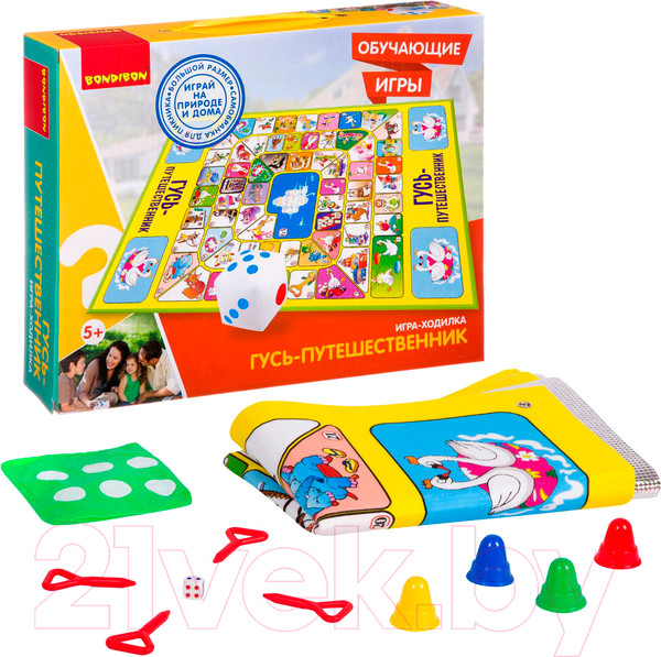 Изображение товара Настольная игра Bondibon Гусь-путешественник / ВВ2608