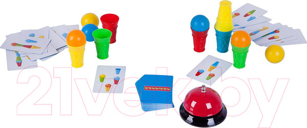 Изображение товара Настольная игра Bondibon Первенство за мороженое / ВВ3151