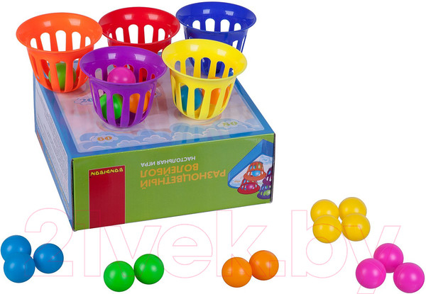 Изображение товара Настольная игра Bondibon Разноцветный волейбол / ВВ3152