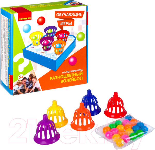 Изображение товара Настольная игра Bondibon Разноцветный волейбол / ВВ3152