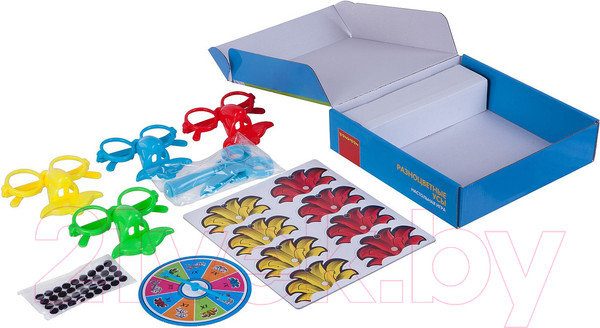 Изображение товара Настольная игра Bondibon Разноцветные усы / ВВ3154