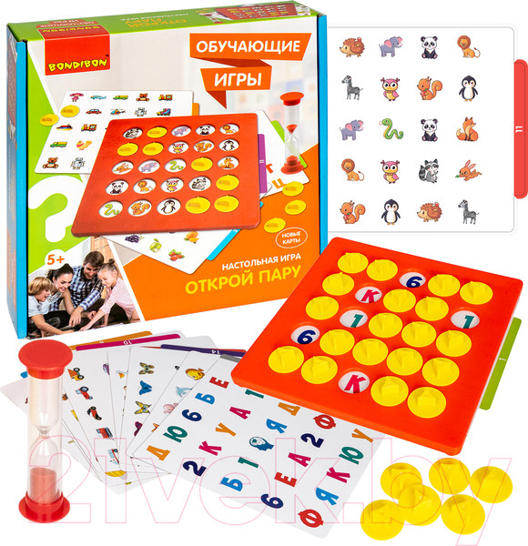 Изображение товара Настольная игра Bondibon Открой пару / ВВ3155