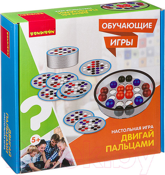 Изображение товара Настольная игра Bondibon Двигай пальцами / ВВ3156