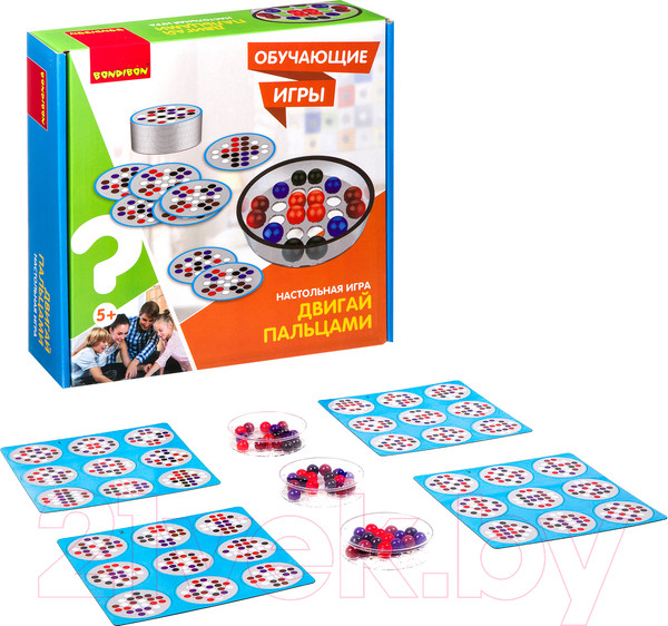 Изображение товара Настольная игра Bondibon Двигай пальцами / ВВ3156