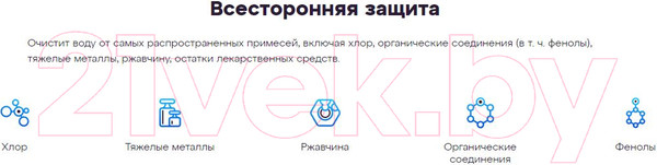 Изображение товара Комплект модулей сменных фильтрующих Аквафор A5 (4шт)