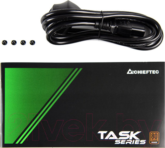 Изображение товара Блок питания для компьютера Chieftec Task Black TPS-600S 600W