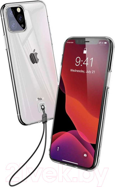 Изображение товара Чехол-накладка Baseus Transparent Key для iPhone 11 Pro Max (прозрачный)
