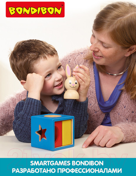 Изображение товара Настольная игра Bondibon Застенчивый кролик / ВВ0947