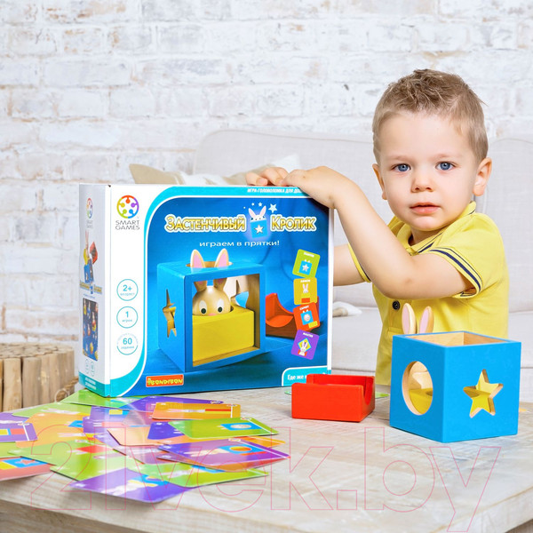 Изображение товара Настольная игра Bondibon Застенчивый кролик / ВВ0947