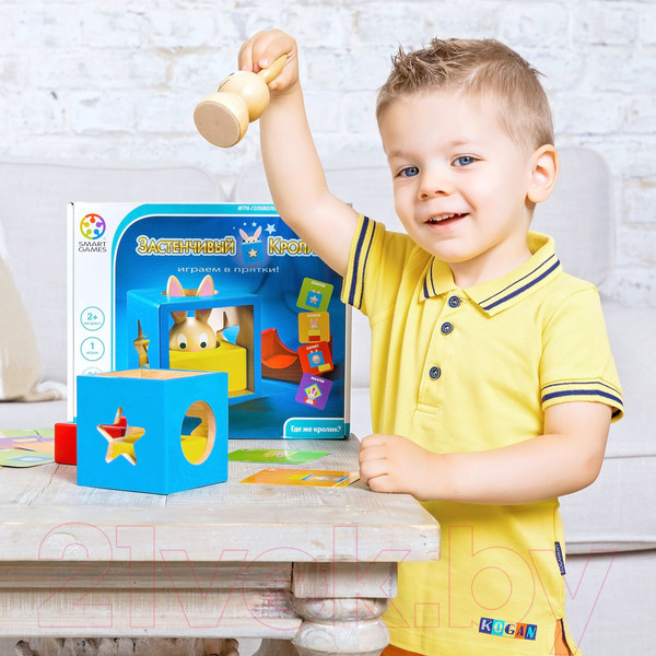 Изображение товара Настольная игра Bondibon Застенчивый кролик / ВВ0947