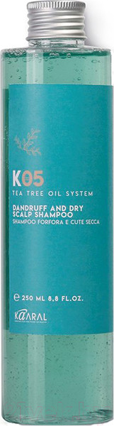 Изображение товара Шампунь для волос Kaaral K05 Hair Care для сухой кожи головы (250мл)
