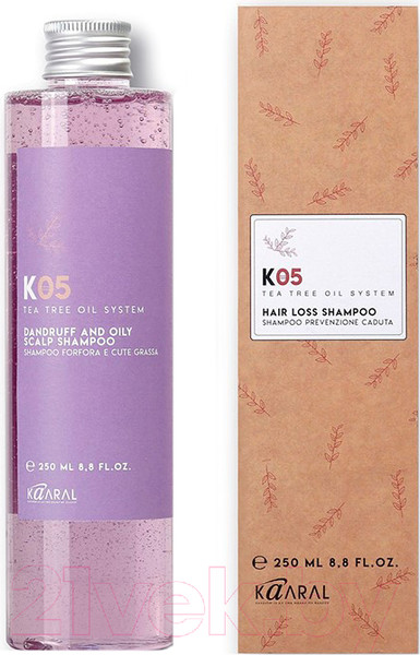 Изображение товара Шампунь для волос Kaaral K05 Hair Care для жирной кожи головы (250мл)