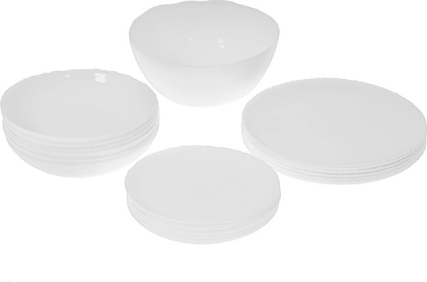 Изображение товара Набор столовой посуды Luminarc Ammonite White P9103