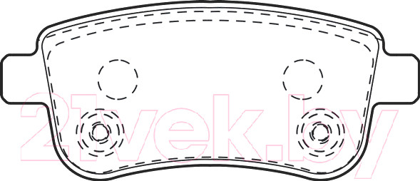 Изображение товара Тормозные колодки Valeo 302101