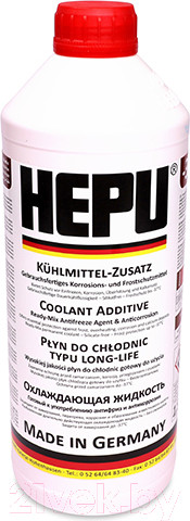 Изображение товара Антифриз Hepu G12 / P900-RM12 (1.5л, красный)