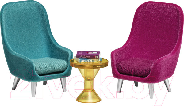 Изображение товара Комплект аксессуаров для кукольного домика Lundby Кресла для кукольного домика / LB-60305900