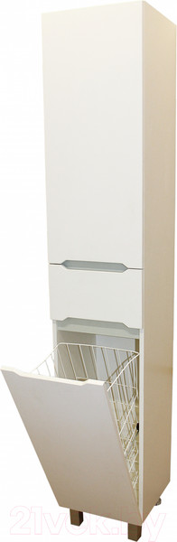 Изображение товара Шкаф-пенал для ванной СанитаМебель Сизаль 54.350к (правый)