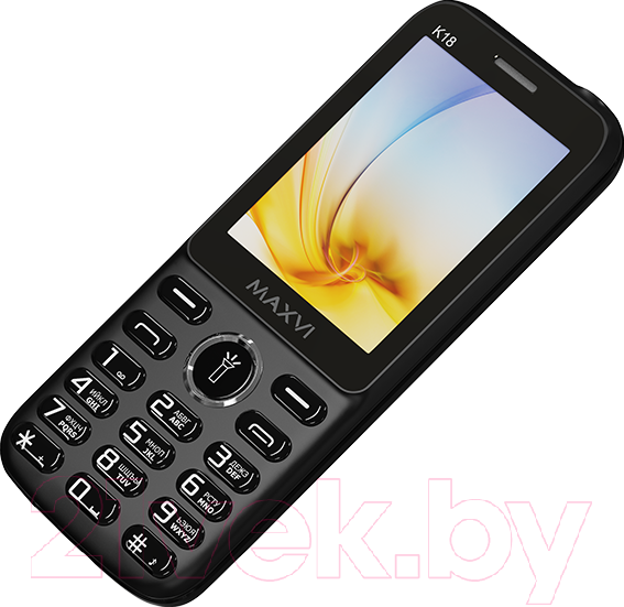 Изображение товара Мобильный телефон Maxvi K18 (черный)