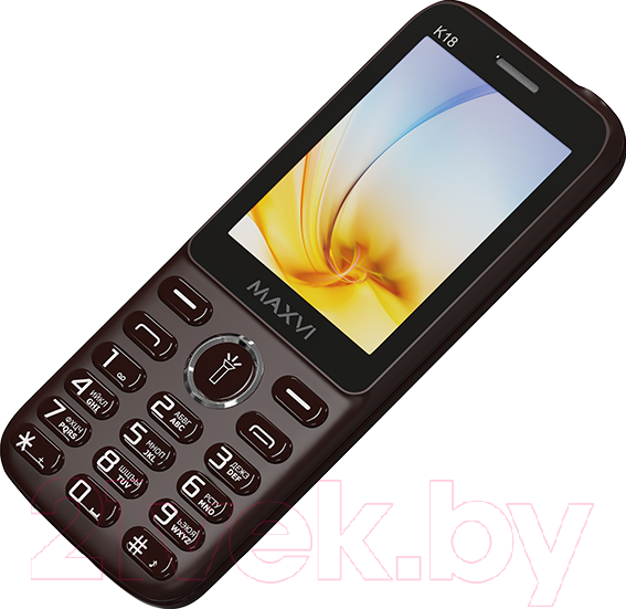 Изображение товара Мобильный телефон Maxvi K18 (коричневый)
