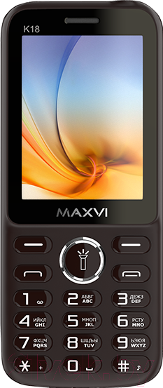Изображение товара Мобильный телефон Maxvi K18 (коричневый)