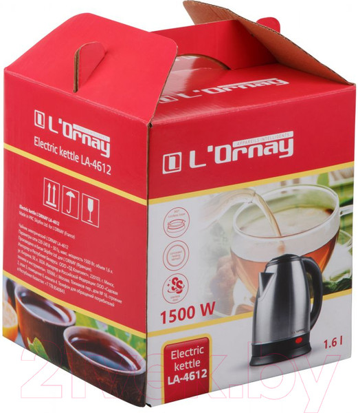 Изображение товара Электрочайник L'Ornay LA-4612