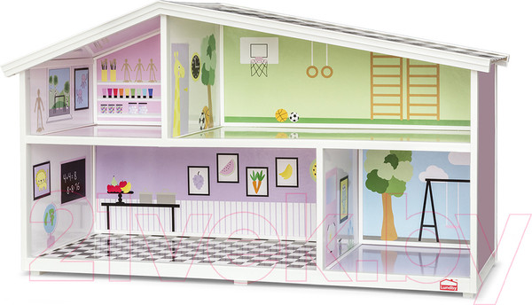 Изображение товара Аксессуар для кукольного домика Lundby Обои для школы / LB-60501500