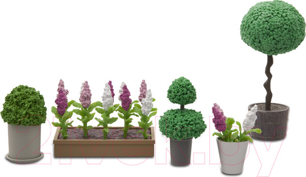 Изображение товара Комплект аксессуаров для кукольного домика Lundby Цветы в горшках / LB-60905500