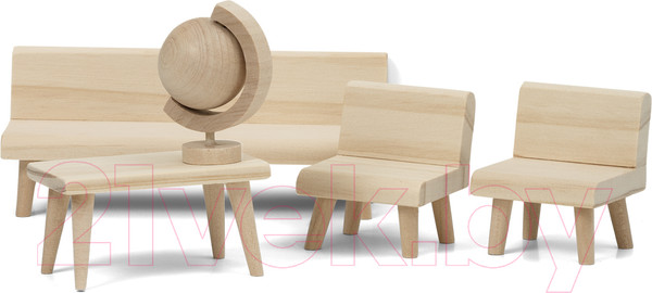 Изображение товара Комплект аксессуаров для кукольного домика Lundby Гостиная / LB-60906100