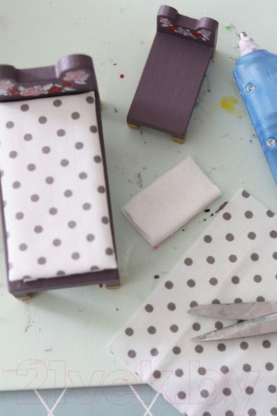 Изображение товара Комплект аксессуаров для кукольного домика Lundby Спальня / LB-60906200