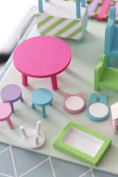 Изображение товара Комплект аксессуаров для кукольного домика Lundby Столовая / LB-60906300