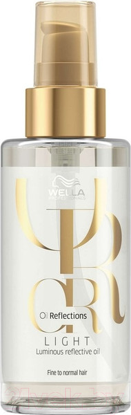 Изображение товара Масло для волос Wella Professionals Oil Reflection Light для придания блеска волосам (100мл)